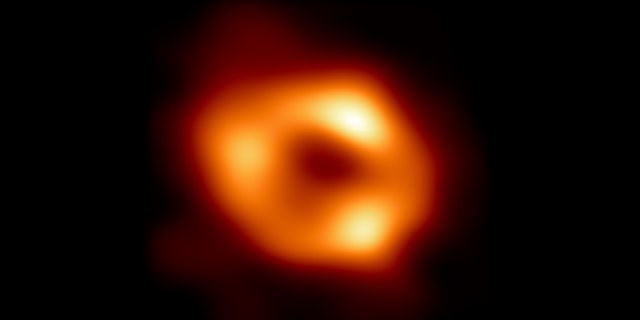 Arrow A(asterisk) captured by the Event Horizon Telescope (EHT) Collaboration 
