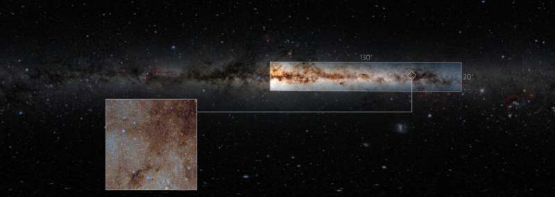 Billions of celestial objects revealed in the gargantuan survey of the Milky Way
