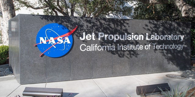 An exterior view of NASA's Jet Propulsion Laboratory on February 28, 2018 in Pasadena, California. 