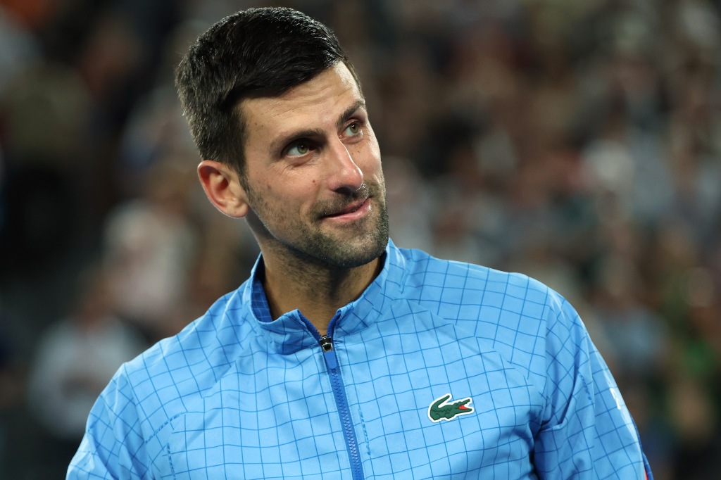 Djokovic is set to face American Tommy Paul in Friday's semi-final in Melbourne, Australia.