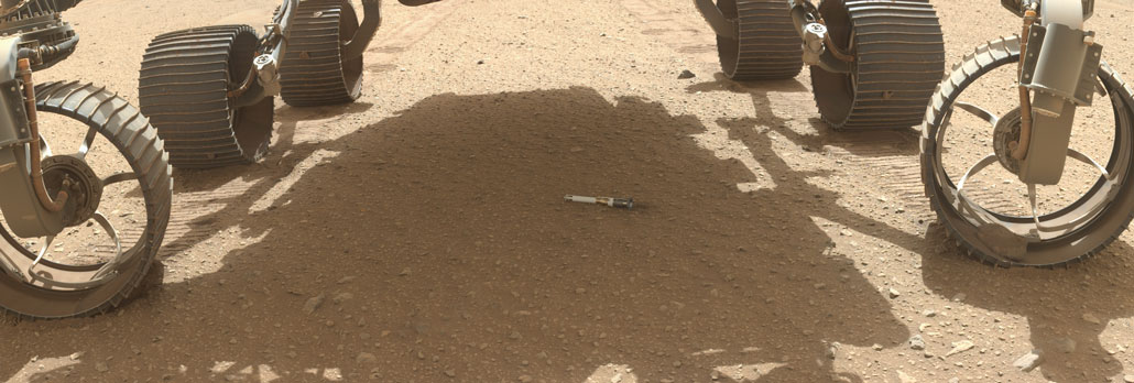 The Persistence Cell stored rock samples on Mars in December and January.