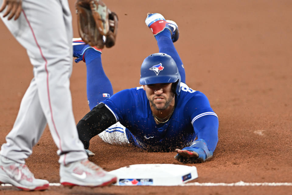 Expect to see more stolen bases in MLB in 2023. (Photo by Gerry Angus/Icon Sportswire via Getty Images)