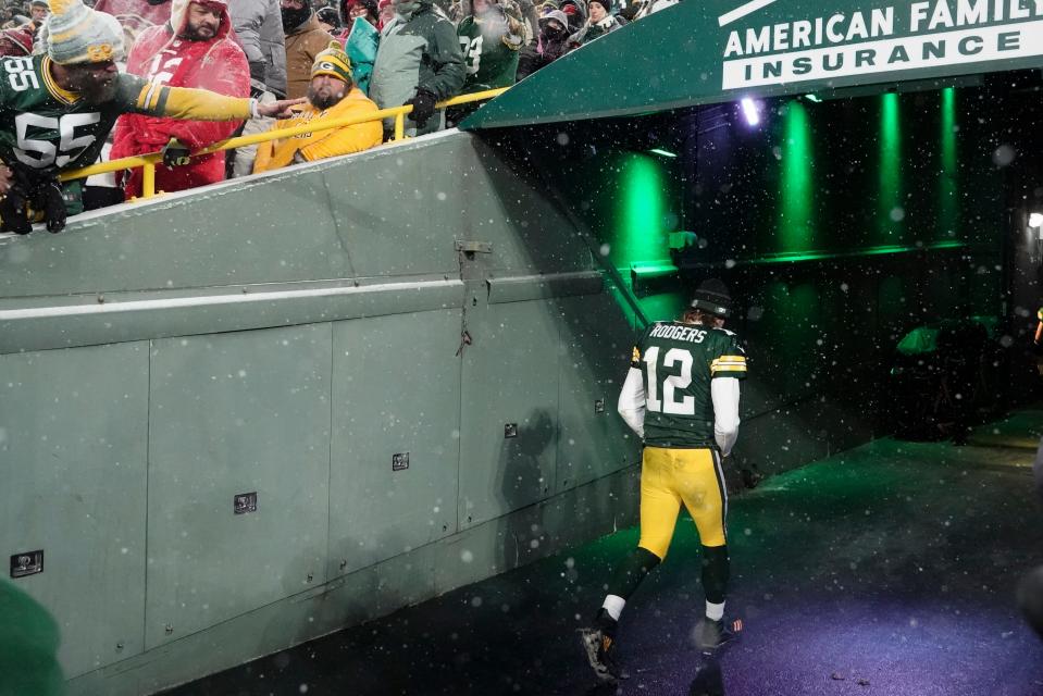 Aaron Rodgers will enter a dark retreat later this week.