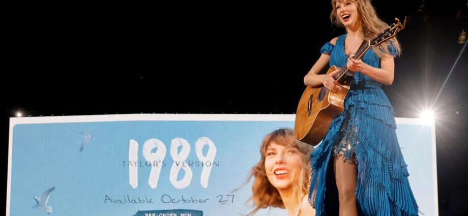Taylor Swift announces "1989 (Taylor's Version)" is "on its way": "My most favorite re-record I've ever done"