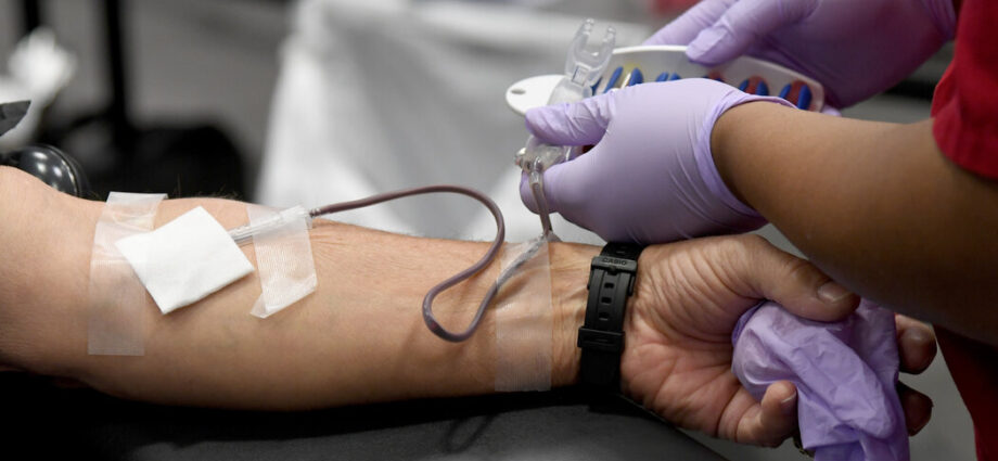 Red Cross Blames Climate Disasters for Blood Shortage