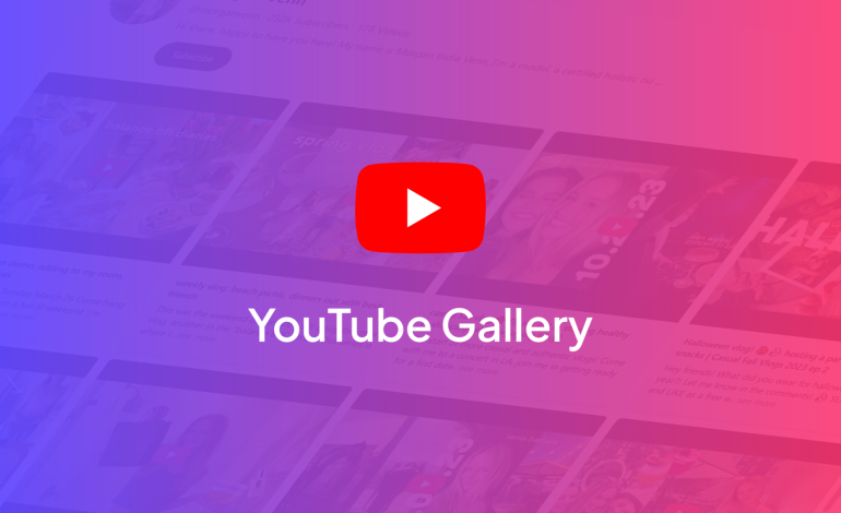 Embed YouTube videos on a website for free