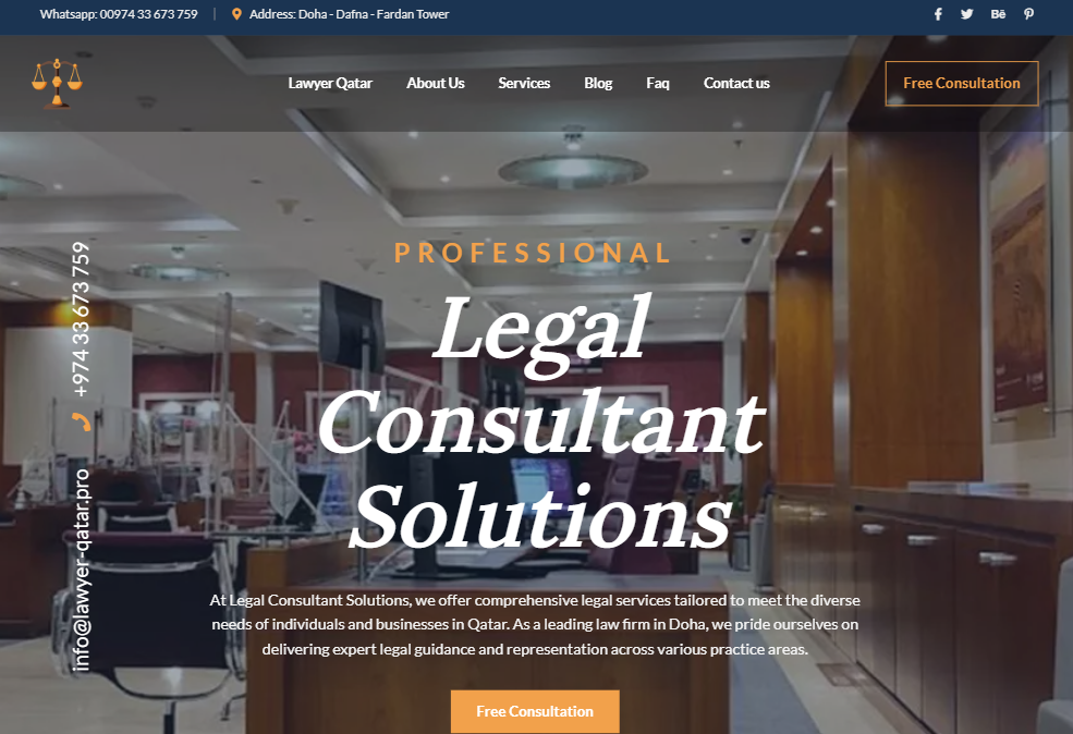 Lawyer Qatar: your leading legal partner in Qatar